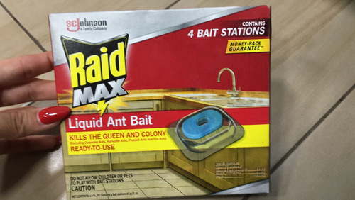 Raid Max Cebo Liquido Mata Hormigas