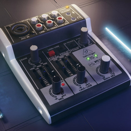 Consola Behringer 302usb Xenyx 5 Entradas Interfaz Usb