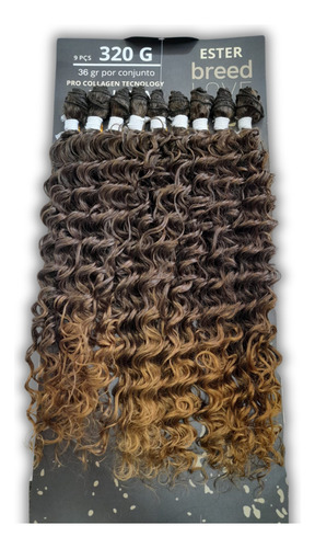 Cabelo Fibra De Colágeno Ester 80cm 320gr #t2/27