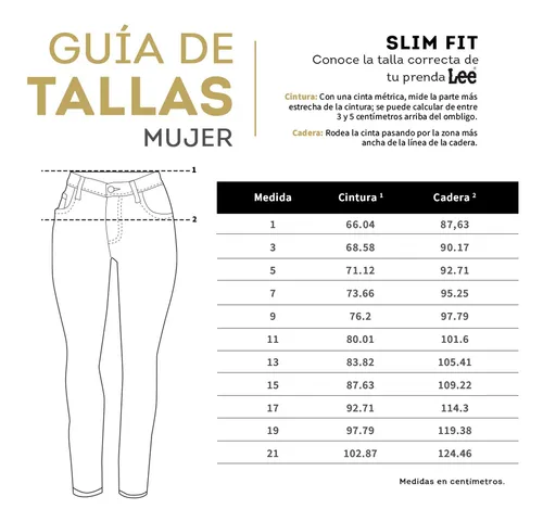 Jeans talla 4 mujer hotsell