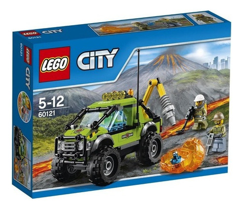 Lego 60121 City Volcán Camión De Exploración
