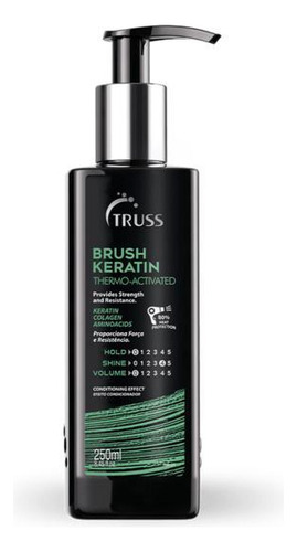 Truss Kit Brush Keratin Leave-in 250ml E Mini Chapinha