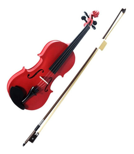 Andolini A-vio-e-4/4rd Violin 4/4 Con Accesorios Rojo