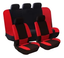 Comprar Juego Fundas Cubre Asientos (color Negro C\u002Frojo) Fiat Vw Gm