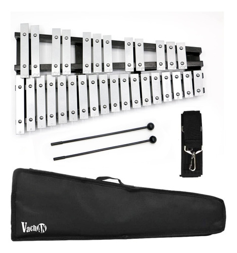 Vachan Xilofono Glockenspiel Plegable De 30 Notas, Kit De In