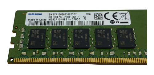 Imagem 2 de 2 de Memoria Ddr4 8gb Pc4-2133p Lenovo Thinkserver Rd350 Td350