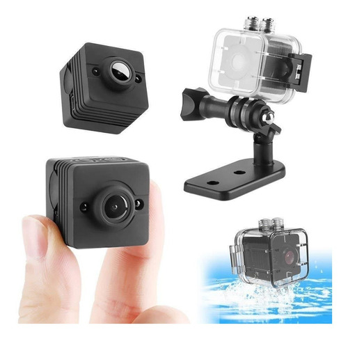 Mini Camara Deporte Sq12 + 32gb Tenemos Esferos Llaveros