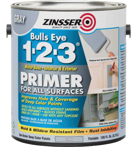 Fondo 123 Primer Zinsser | Fondo Multiuso | 1lt