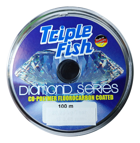 Nylon Triple Fish Diamond 0.35  X10ud