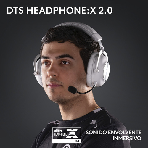 Audifonos Gamer Logitech Pro X 2 Lightspeed Blanco
