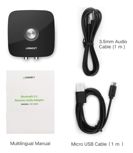 Adaptador Bluetooth Para Equipos De Sonido Convertidor Rca
