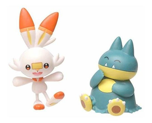 Pokemon New Sword And Shield Battle Action Figure 2 Pack - M