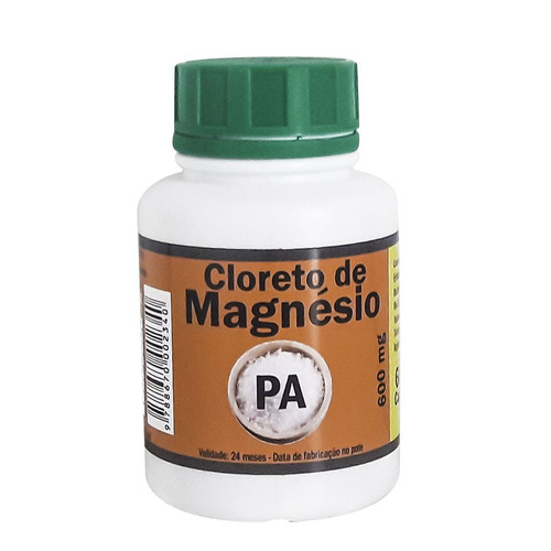 Cloreto Magnésio Pa (96 Potes) Cansaço Infarto Rins Ossos