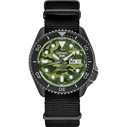 Seiko 5 Deportes Colección Reloj Automático Verde 4v3qw