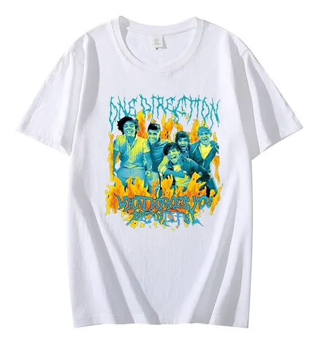 Camiseta one direction heavy metal sale