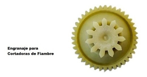 Imagen 2 de 10 de Cortadora Fiambre Hyundai Engranaje Repuesto Original Msk-19