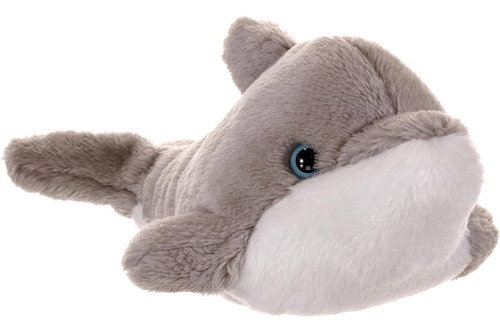 Peluche Wild Republic Mini Pocketkins Delfín Océano Bebé 