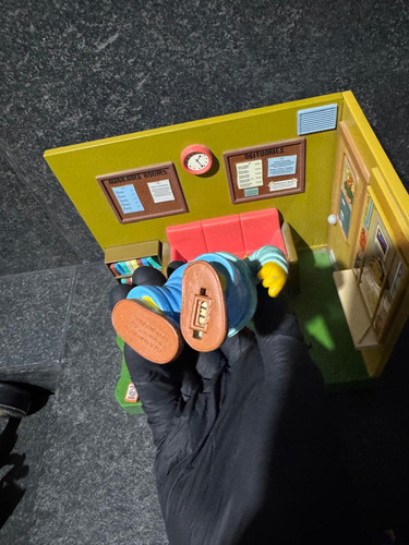 Lote Playset Playmates Los Simpson Abraham Simpson Original (Usado)