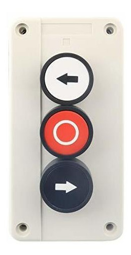 Push Button Switch Station Momentary No Black,nc Red,no