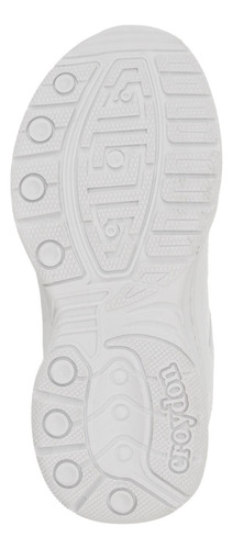 Imagen 7 de 8 de Zapatos Colegial 11 New Blanco Para Niño Y Niña Croydon