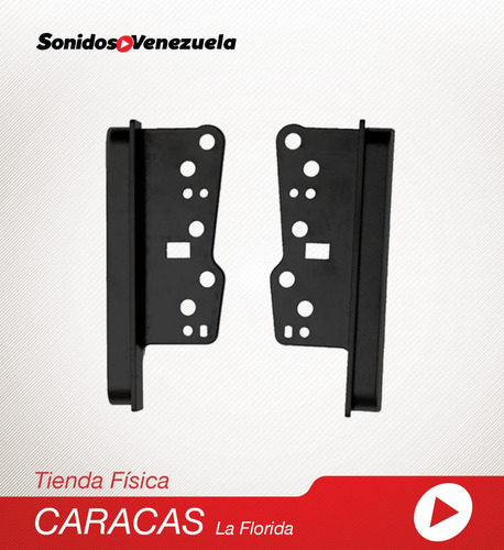 Adaptador De Reproductor 2 Din De Toyota Fj Cruiser 07 - 14