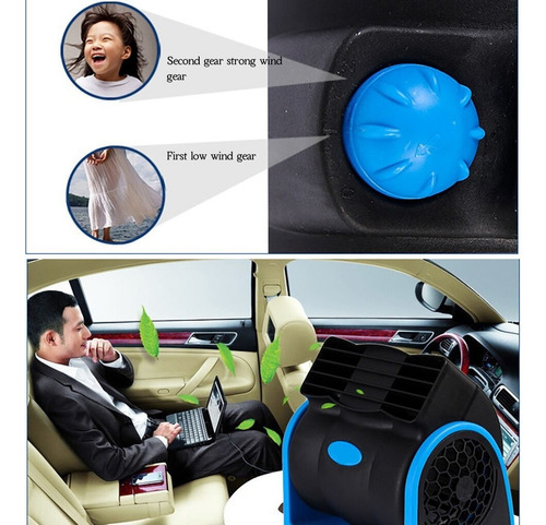 Turboenfriador De Coche Strong Wind De 12 V