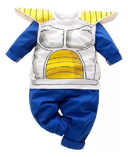 Disfraz Cosplay Vegeta Para Niño