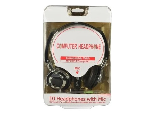 Audifonos Auriculares Estéreo Dj Series Pc Celular 3.5mm