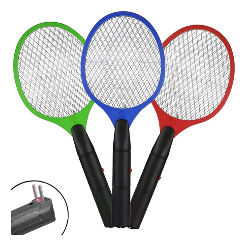 Mata Mosquitos Raqueta Recargable 220v Mata Insectos Porátil