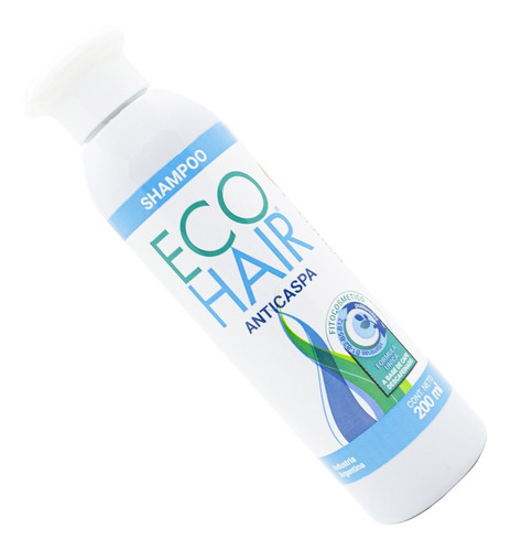 Imagen 6 de 8 de Ecohair Anticaspa Shampoo - Botella - 200 mL - Unidad - 1