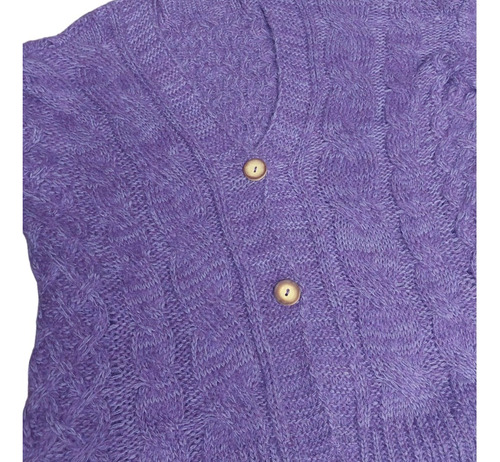 Saco De Lana Violeta