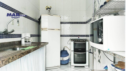 Imagem 8 de 11 de Apartamento Com 2 Dormitórios À Venda, 110 M² Por R$ 480.000,00 - Pitangueiras - Guarujá/sp - Ap11273