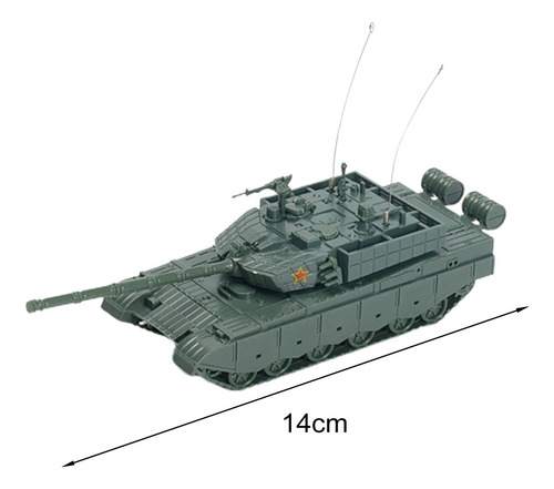Modelo De Tanque Ensamblado En Miniatura A Escala 1:72 99a