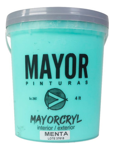 Mayorcryl Color Menta 4lt 