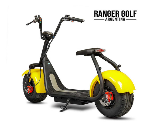 Imagen 7 de 8 de Moto Eléctrica Ranger Golf 1500w - Ruedas Anchas / Litio 60v