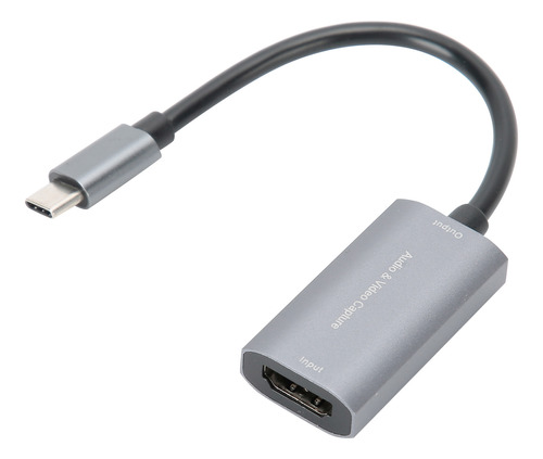 Tarjeta De Captura De Vídeo Tipo C Hdmi A Typec 4k 1080p Gam