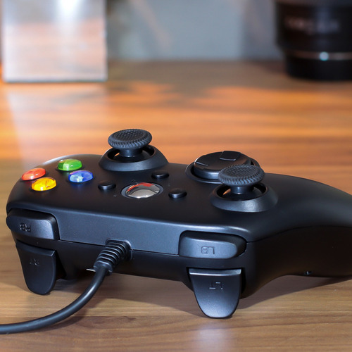 Controle Com Fio Para Xbox 360 Pc Joystick Usb Entrada Para