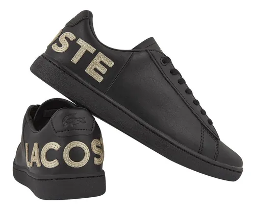 Tenis lacoste dorados mujer new arrivals