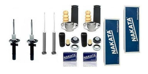 Kit 4 Amortecedor Batente Coxim Fox 2014 Original Nakata