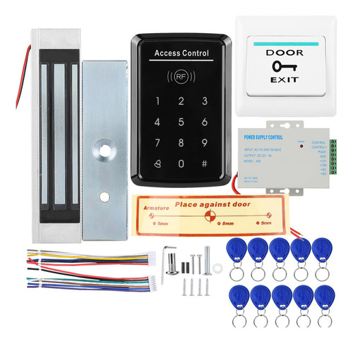 Sistema De Contraseña Lector De Tarjetas Rfid De 125 Khz Con