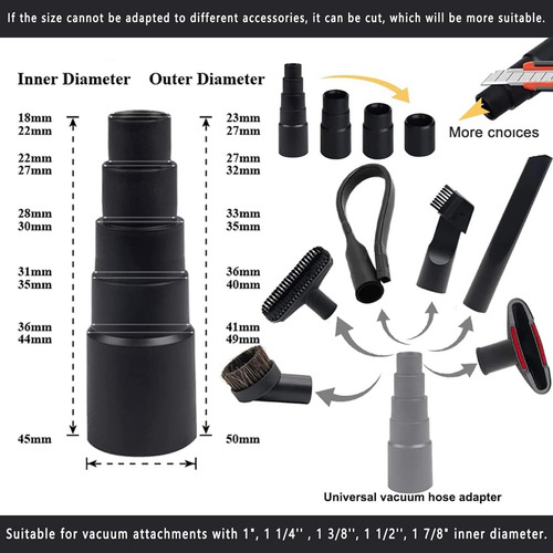 Kit Universal De 11 Accesorios Para Aspiradora Crystally-wet