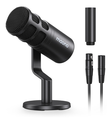 Micrófono Maono Pd100 Xlr Podcast Dinámico Cardioide