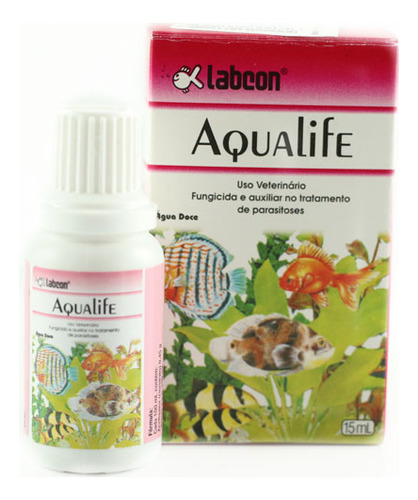 Aqualife Tratamento Para Peixes 15ml - Alcon