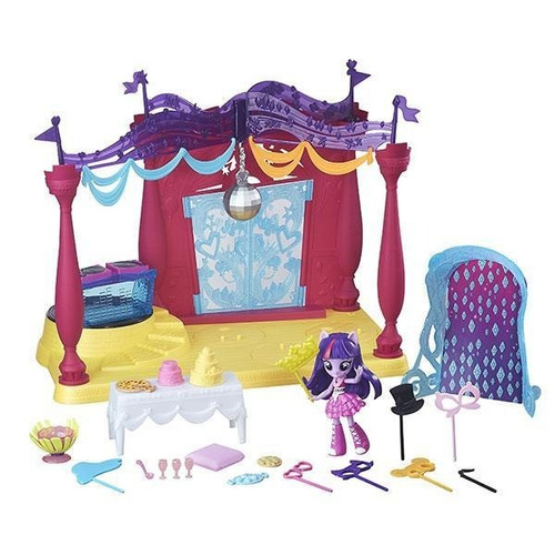 Mini Equestrías Pista De Baile Canterlot Hasbro C0409