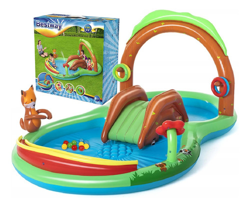 Piscina Inflable Puente Infantil Bestway Bw53093 Ts Home