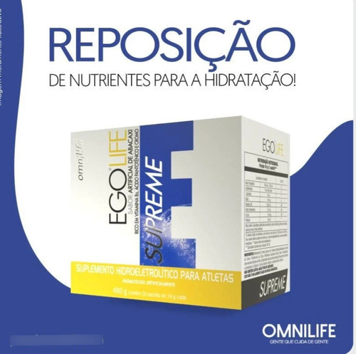 Omnilife Ego Life Supreme Pó Nutricional Potássio 300g Abacaxi