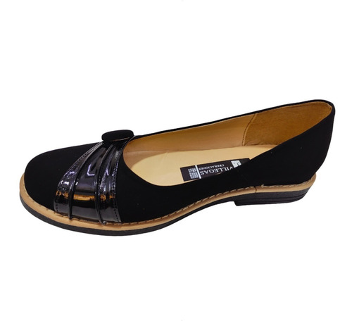 Imagen 5 de 8 de Zapato Escolar Botón Calzado Ligero Duradero Piso Valerina