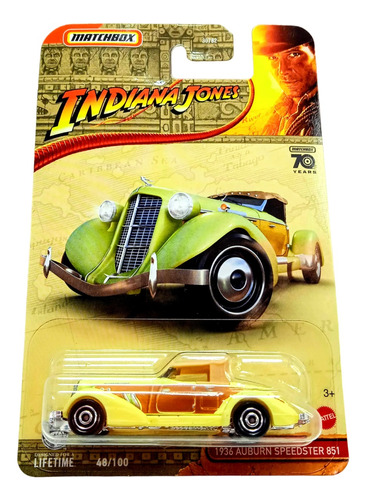 Matchbox Indiana Jones - 1936 Auburn Speedster 851