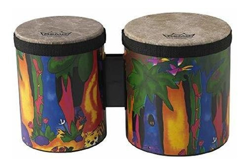 Remo Kd-5400-01 Tambor Bongo De Percusion Para Niños - Fabr