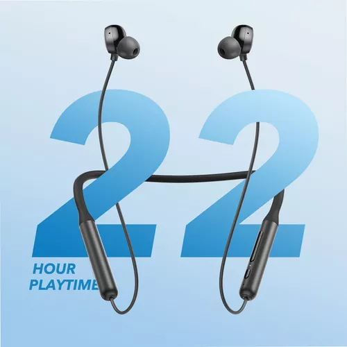Auriculares Bluetooth inalámbricos con banda para el cuello Bluetooth 5.0  con tiempo de reproducción de 20 horas, controladores de 0.394 in